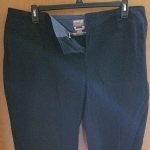 Navy Capris